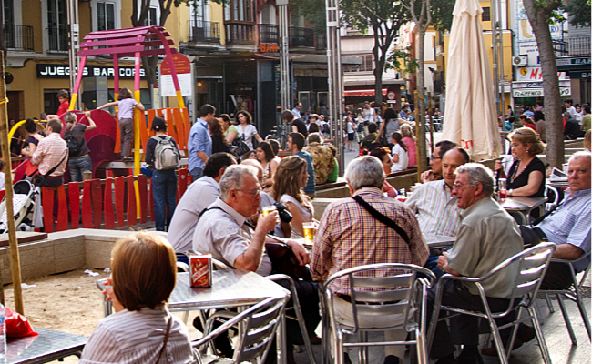name Street diners, Malaga