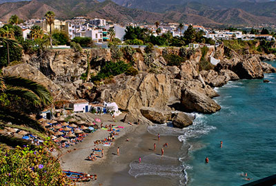 Malaga coastline, Spain