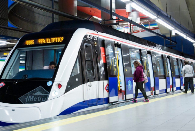 Metro subway, Madrid