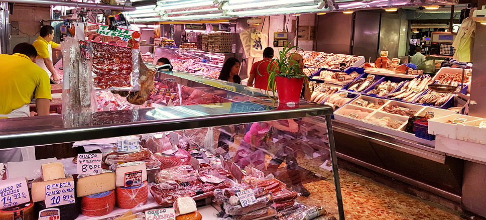 Public market Madrid