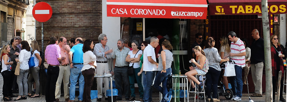 Sevilla Spain. Sunday Afternoons at the Coronado
Families gather at this neighborhood tapa bar for drinks and a chat before Sunday lunch.