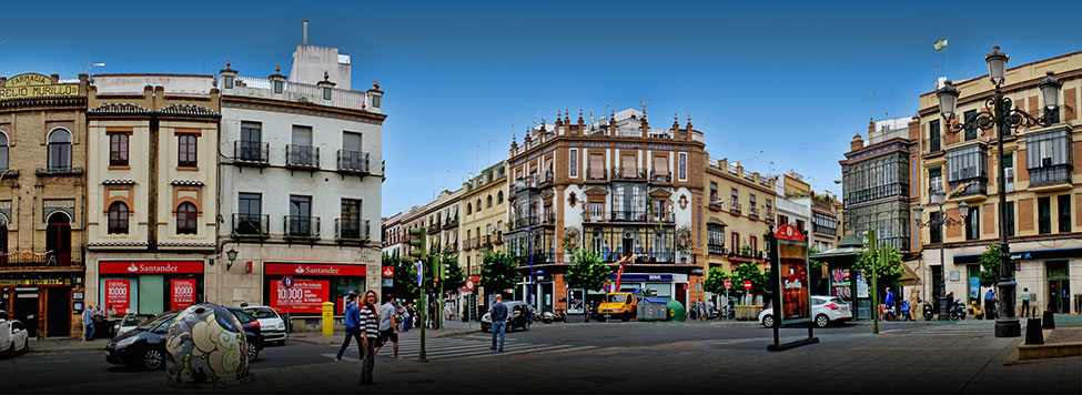 Plaza in Triana, Sevilla