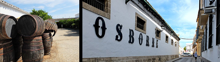 Osborne bodega, Puerto de Santa Maria, Spain