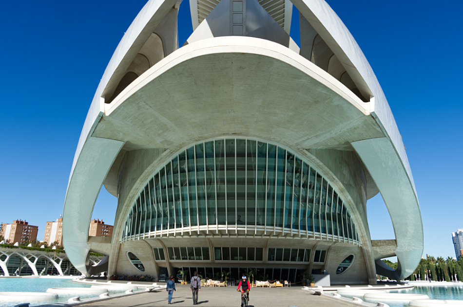 Valencia Spain, Palau de les Arts Reina Sofia, Palace of Arts, features four outsized rooms